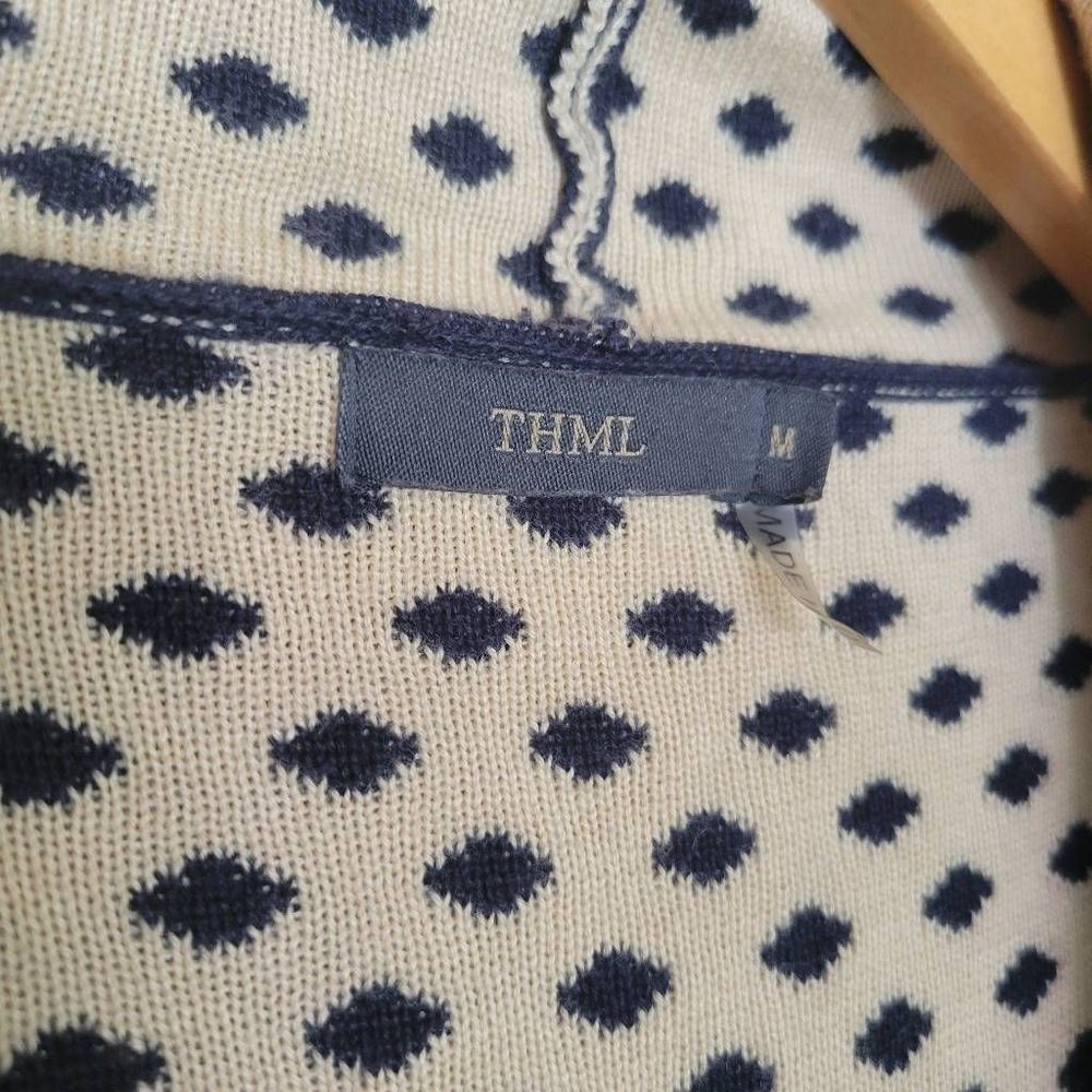 THML Geometric Colorblock Lineline Cardigan - Picture 6 of 6